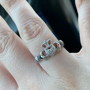 Claddagh promise ring